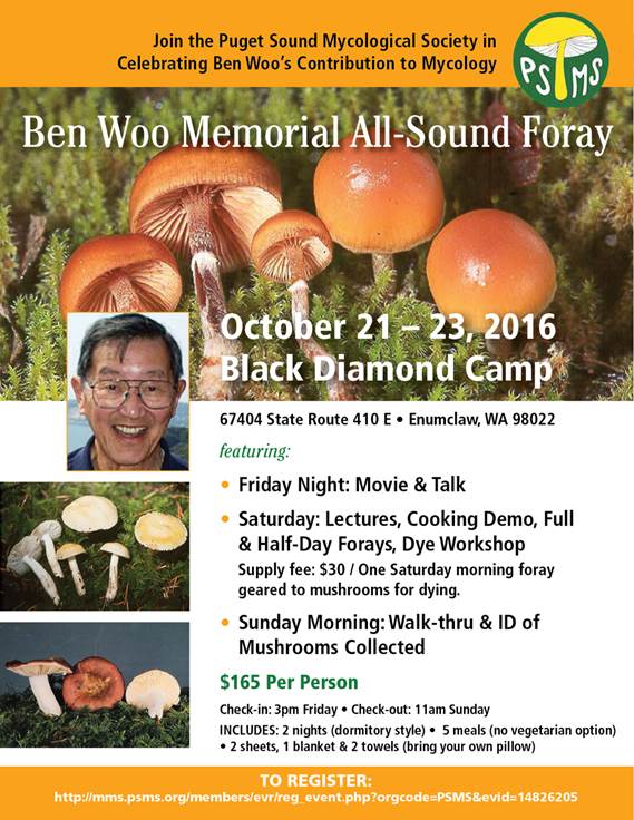 Ben Woo memorial Foray